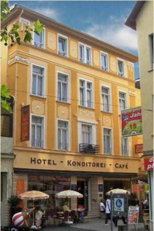 Hotel Cafe Konditorei Koeppel Bingen am Rhein Exterior foto